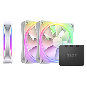 NZXT F120 Duo Triple Pack White