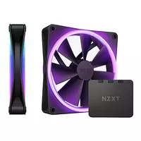 NZXT F140 Duo Double Pack Black
