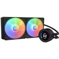 NZXT Kraken Elite 280 RGB Processeur Refroidisseur de liquide tout en un 14 cm Noir 1 piA�ces
