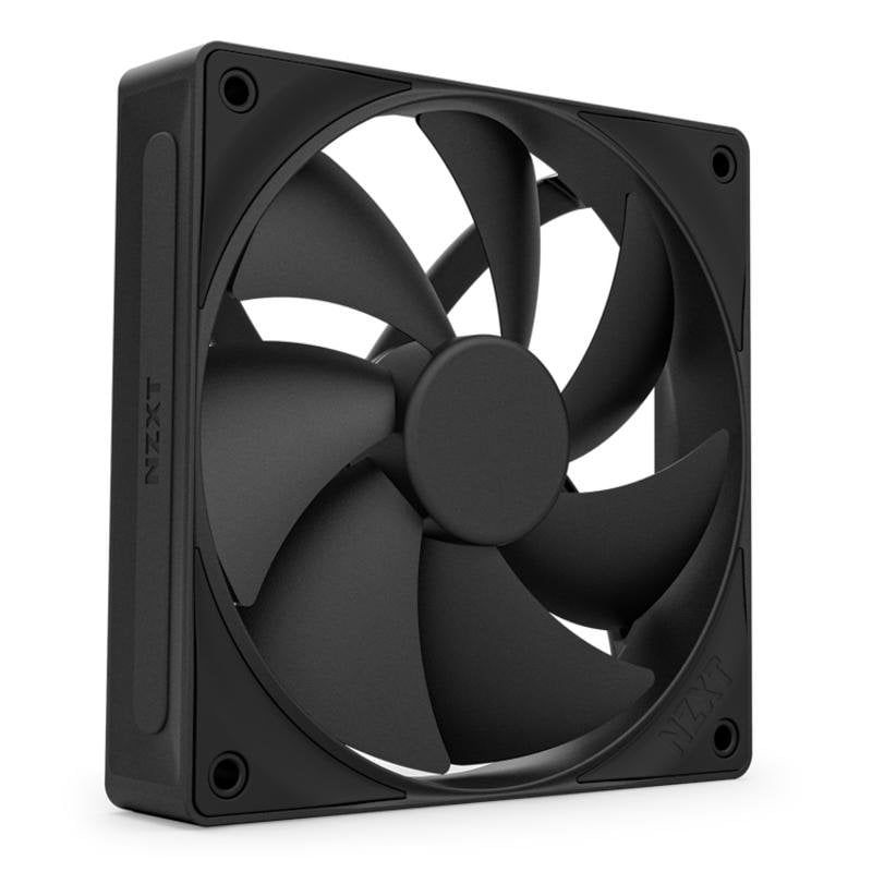 Nzxt Refrigeration Air NZXT 120 mm Black 500-2000 RPM RF-P12SF-B2 PWM 4 broches