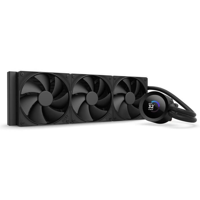 Watercooling NZXT RL KN360 B2 Kraken Plus 360 Ecran LCD 1 54 personnalisable Black
