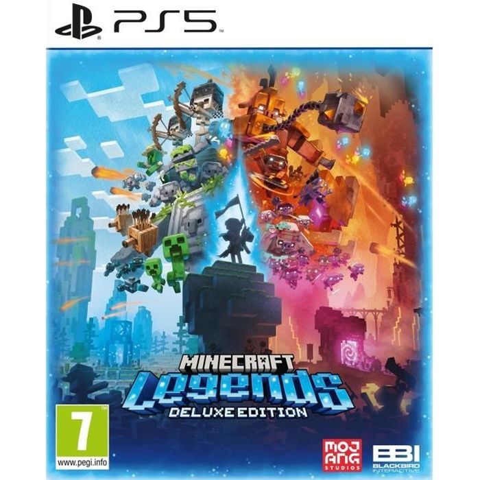 Minecraft Legends Deluxe Jeu PS5