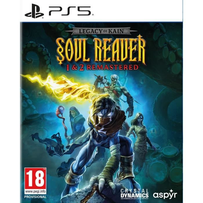 Legacy of Kain Soul Reaver 1 2 Remastered - Jeu PS5