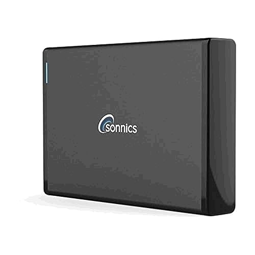 Sonnics 2TB USB 3.0 Externe Durs Disques pour Xbox ONE PS4 Fenêtres PC Mac, Noir