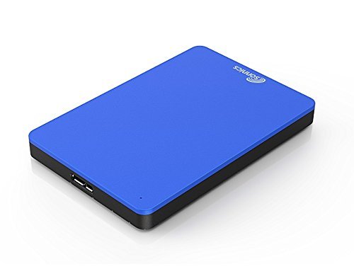 Sonnics 750 GO Bleu Disque Dur Externe Portable USB 3.0 Super Rapide Vitesse de Transfert pour Une Utilisation avec Un PC Windows, Apple Mac, Xbox One et PS4
