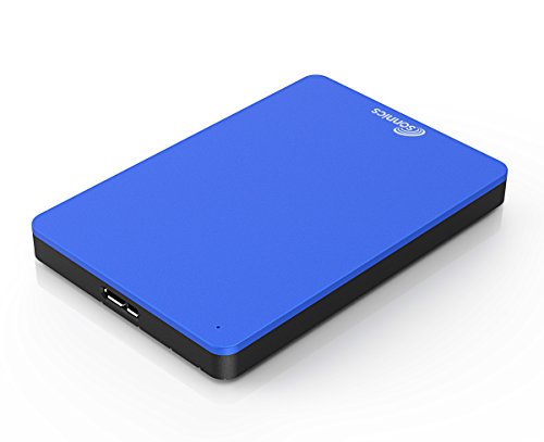 Sonnics 320 GO Bleu Disque dur externe portable USB 3.0 Super rapide Vitesse de transfert pour une utilisation avec un PC Windows, Apple Mac, Xbox One et PS4