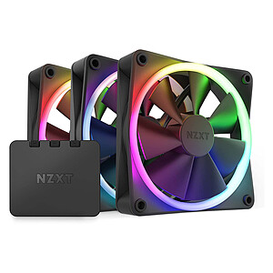 NZXT F120 Triple Pack Black