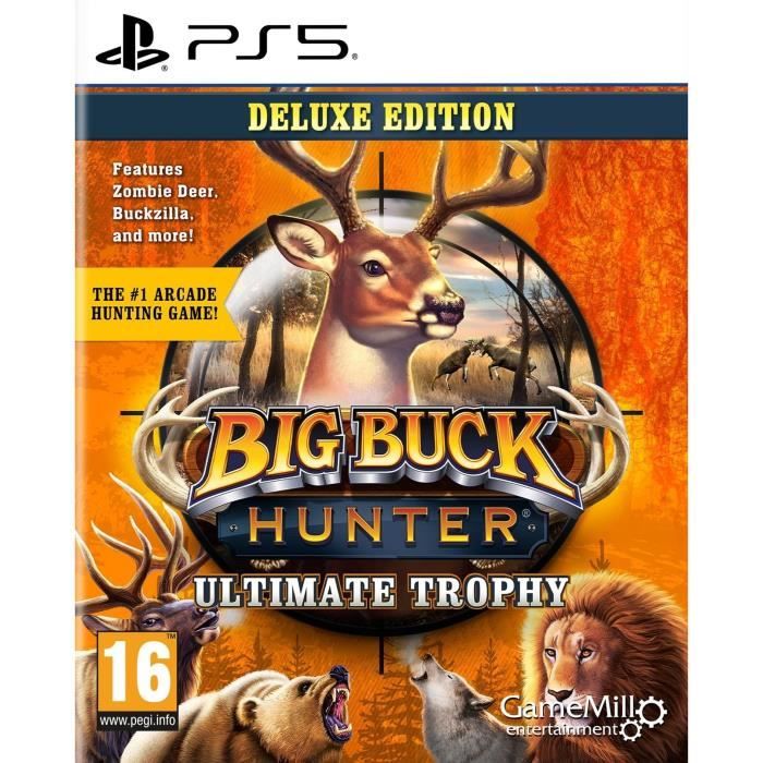 Big Buck Hunter Ultimate Trophy - Deluxe - Jeu PS5