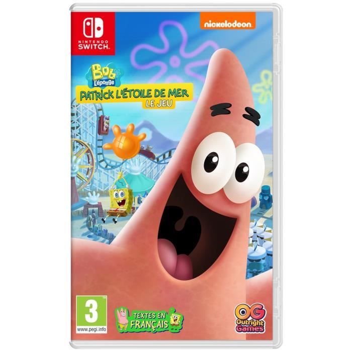 Patrick Letoile De Mer - Jeu Nintendo Switch