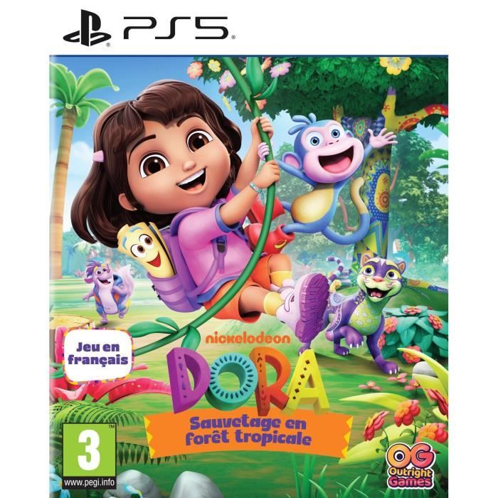Dora Sauvetage en foret tropicale - Jeu PS5
