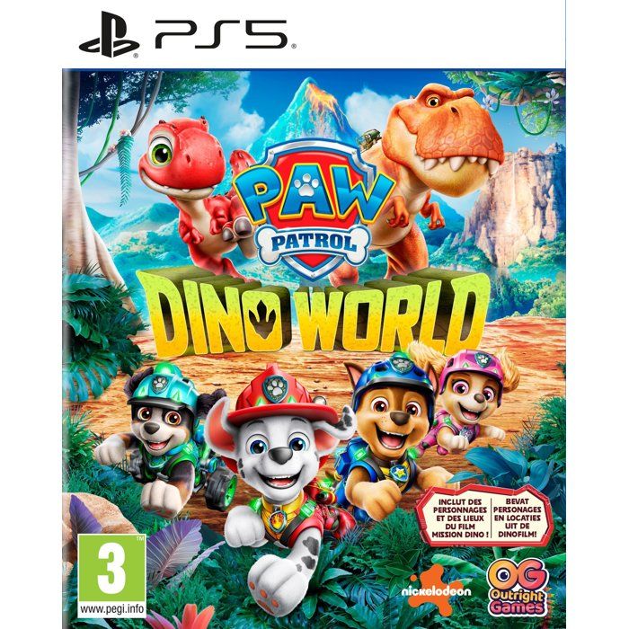 PAW Patrol La Pat’Patrouille Mission Dino - JEU PS5
