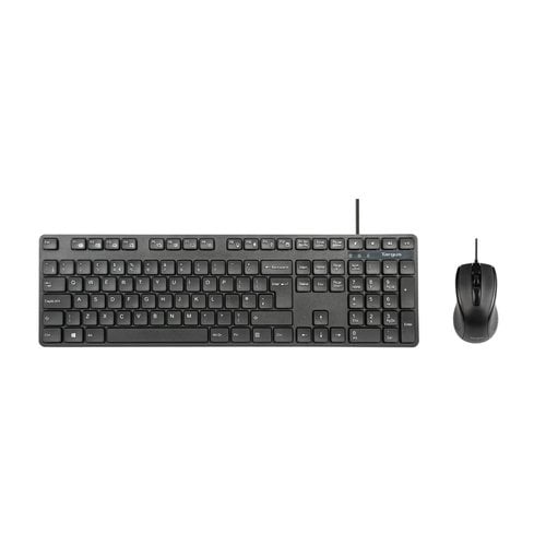 Targus Clavier Targus AKM622UK filaire complet avec souris USB UK English Black