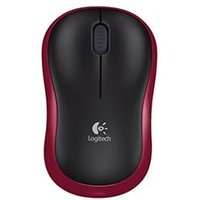 Logitech Wireless Mouse M185 Red
