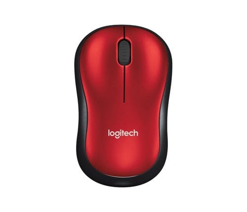 Logitech M185 Souris Sans Fil 2 4 GHz avec Mini Recepteur USB Longevite de la Pile 12 Mois Resolution du Capteur 1000 PPP Ambidextre Compatible PC Mac Ordinateur Portable Red
