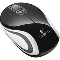 Logitech Logitech M187 RatA�n InalA�mbrico Mini Negro
