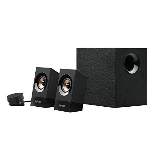 Logitech Z533 Système de Haut-Parleurs 2.1 avec Subwoofer, Son Puissant, 120W en Puissance, Basses Puissantes, Entrée Audio 3,5 mm RCA, Prise UK, PC PS4 Xbox TV Smartphone Tablette Lecteur