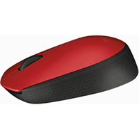 Logitech Souris sans fil Logitech M171 Red
