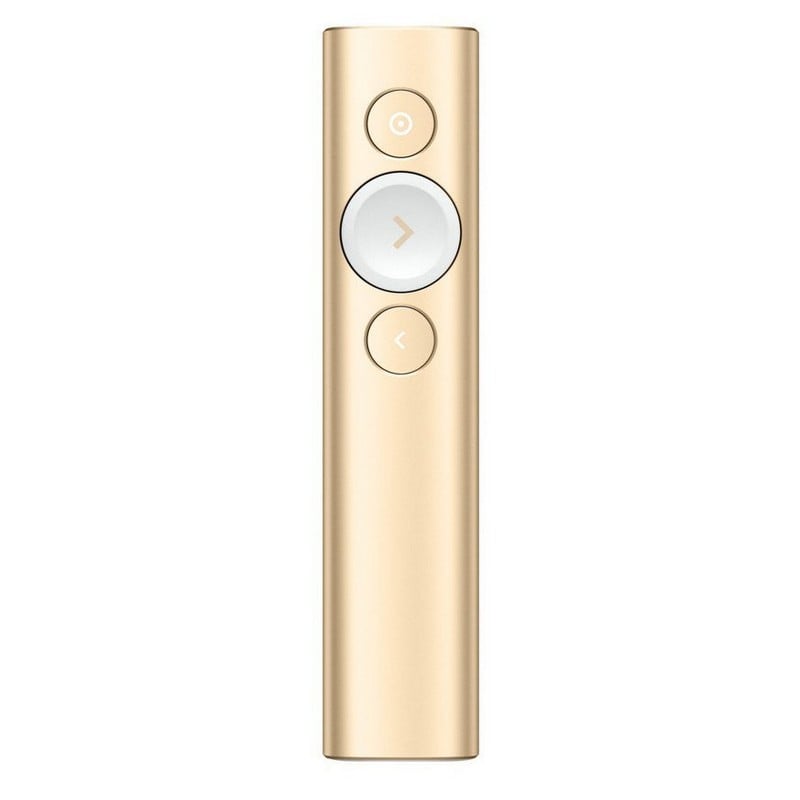 Logitech Contrôleur de présentation sans fil Logitech Spotlight Or