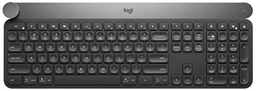 Logitech Craft Clavier sans fil, Clavier QWERTY Italien - Noir