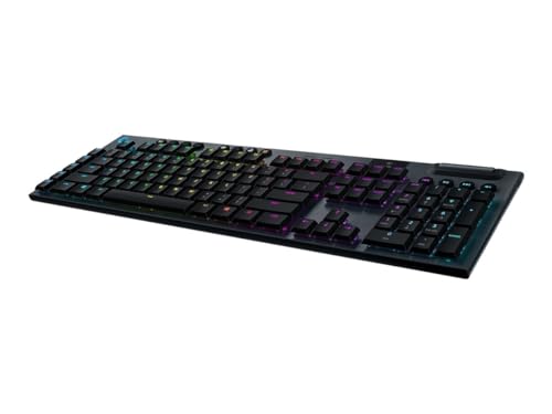 Logitech G G915 Lightspeed- GL Tactile Clavier RF sans Fil Bluetooth QWERTY Espagnole Noir