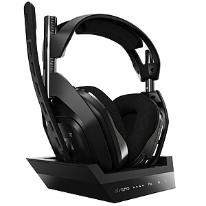 Astro A50 Wireless Black Base Station PC Mac PS4 PS5