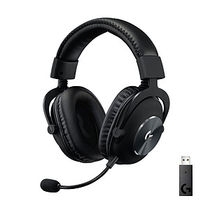 Logitech G Pro X Wireless Lightspeed Gaming Headset Black
