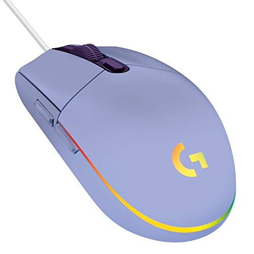 Logitech G G203 LightSync Lilas