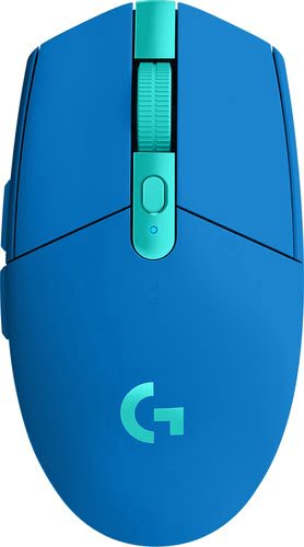 Logitech G305 Souris Gamer sans Fil, Capteur Gaming Hero, 12000 PPP, Ultra-Léger, 6 Boutons Programmables, Batterie Longue Durée, Mémoire Intégrée, Compatible avec PC Mac - Version Allemande - Bleu