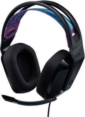 Casque Gaming Filaire LOGITECH G G335 Leger Black Certifie Discord
