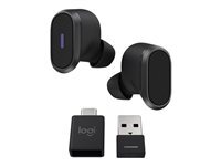 Logitech Logitech Zone Casque True Wireless Stereo (TWS) Ecouteurs Appels Musique Bluetooth Graphite