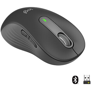 Logitech Logitech Signature M650 L souris optique sans fil gaucher gaucher 2000DPI Graphite