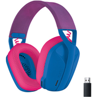 Logitech G435 LIGHTSPEED Bluetooth sans Fil Casque Gamer leger circum auriculaire Micro integre Batterie de 18h Compatible avec Dolby Atmos PC PS4 PS5 Mobile Nintendo Switch Blue