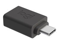 Logitech - Adaptateur de type C USB - 24 pin USB-C pour USB