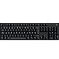 Logitech G 413 SE Full Size Clavier de Jeu mecanique Clavier retroeclaire avec interrupteurs mecaniques tactiles Anti ghosting pour Windows et macOS Format AZERTY Belge Black
