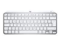 Logitech Logitech MX Keys Mini for Mac - clavier - QWERTZ - Allemand - Grey pale