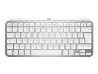 Logitech Logitech MX Keys Mini for Mac - clavier - QWERTY - Italien - Grey pale Peripherique d'entree