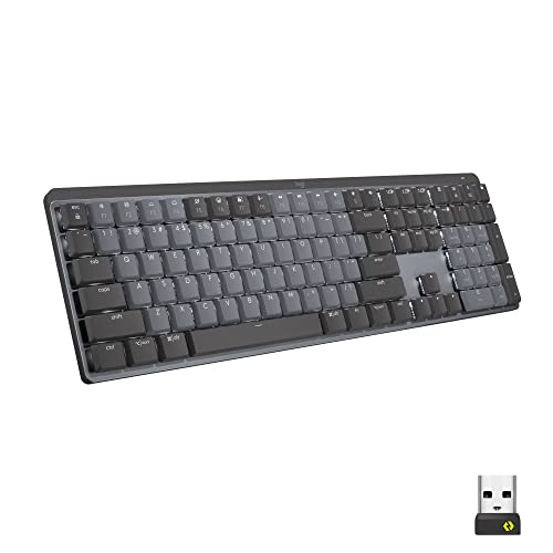 Logitech MX Mechanical Clavier Sans Fil Rétroéclairé Performant