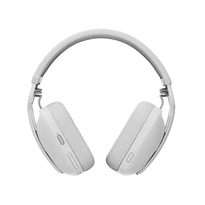Logitech Casque Logitech Zone Vibe Wireless MS Bluetooth sans fil pour appels et musique White