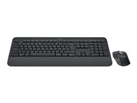 Logitech Signature MK650 Combo for Business - ensemble clavier et souris - QWERTZ - Allemand - graphite Peripherique d'entree