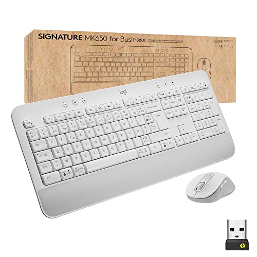 Logitech MK650 Offwhite Signature Wireless combo
