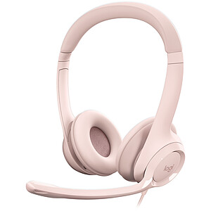 Logitech USB Headset H390 Rose