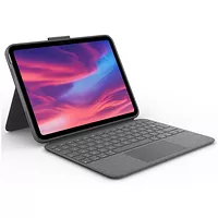 Logitech Combo Touch iPad 10 9 10e generation Grey Oxford
