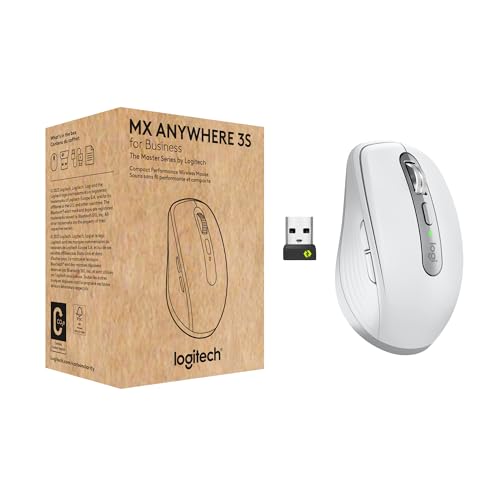 Logitech Souris Logitech sans fil 8000 DPI MagSpeed clic discret blanche