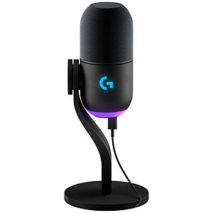 Logitech Microphone de surface Logitech G Yeti GX Black
