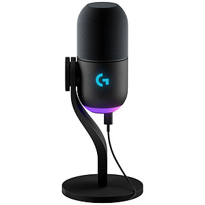 Logitech Microphone de surface Logitech G Yeti GX Black