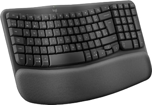 Wave Keys wireless ergonomique keyboard - UK QWERTY