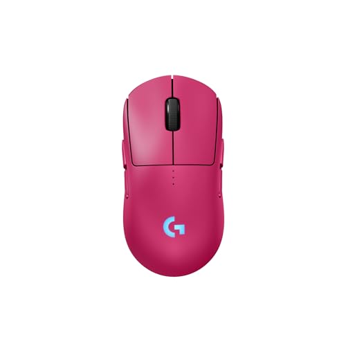 Logitech G Souris de Jeu sans Fil Pro 2 Lightspeed, jusqu'à 4 Boutons latéraux magnétiques Personnalisables et commutables, Chargeur USB-C, capteur 32k DPI pour pour PC Mac.