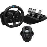 Ensemble Logitech G923 SE Racing volant et pedalier de course G923 pour PS5 PS4 et PC levier de vitesse Driving Force Black