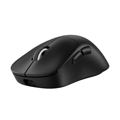 Logitech G PRO X SUPERLIGHT 2 DEX LIGHTSPEED, souris gaming sans fil, Est Europe Version, légère, 60 g, 5 boutons programmables, capteur 44k DPI, 8K Polling, USB-C, PC Mac - Noir