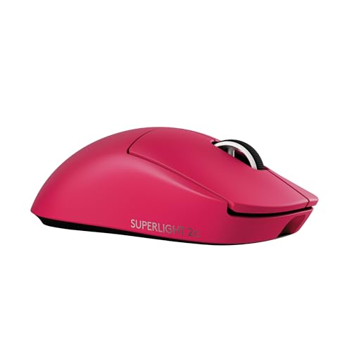 Logitech G Pro X Superlight 2c Souris de Gaming sans Fil Souris Pro Grade compacte 53 g avec 5 Boutons programmables USB C capteur 44K PPP taux daInterrogation Jusquaa 8 kHz PC Mac Black

